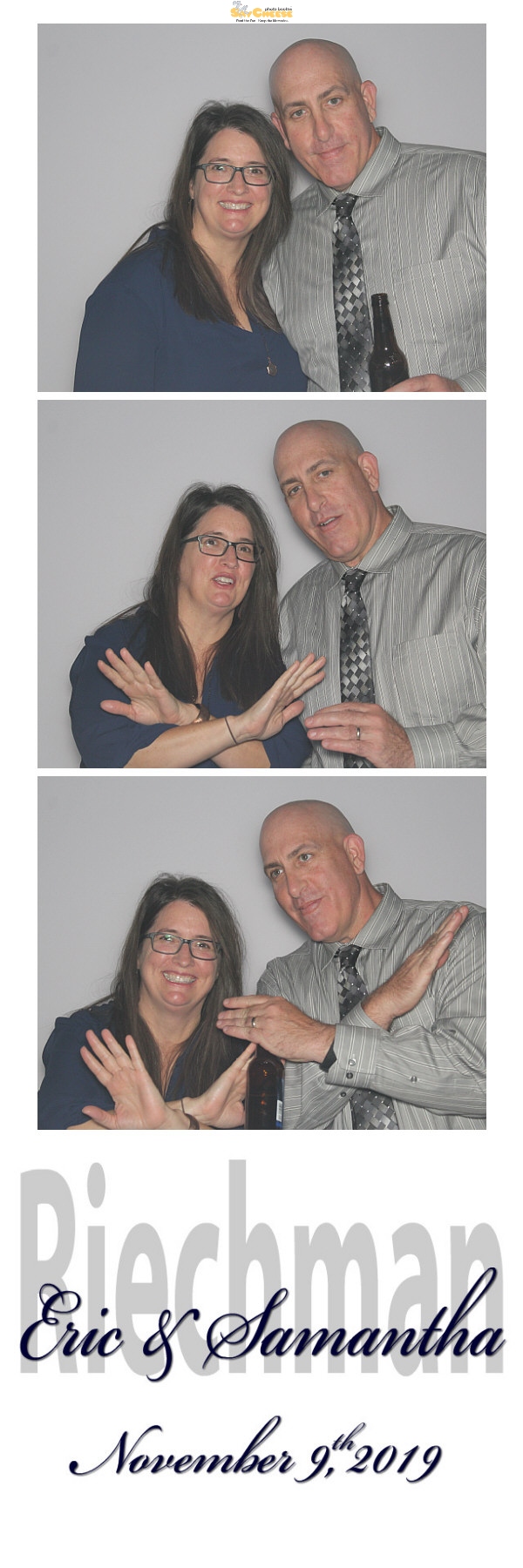 Huster / Riechman Wedding  | View more photos from the event at gallery.saycheesephotobooth.com/u/SayCheesePhotoBooth/Huster-Riechman-Wedding